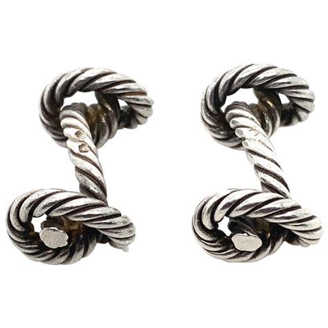 hermes silver cufflinks|hermes cufflinks gold and silver.